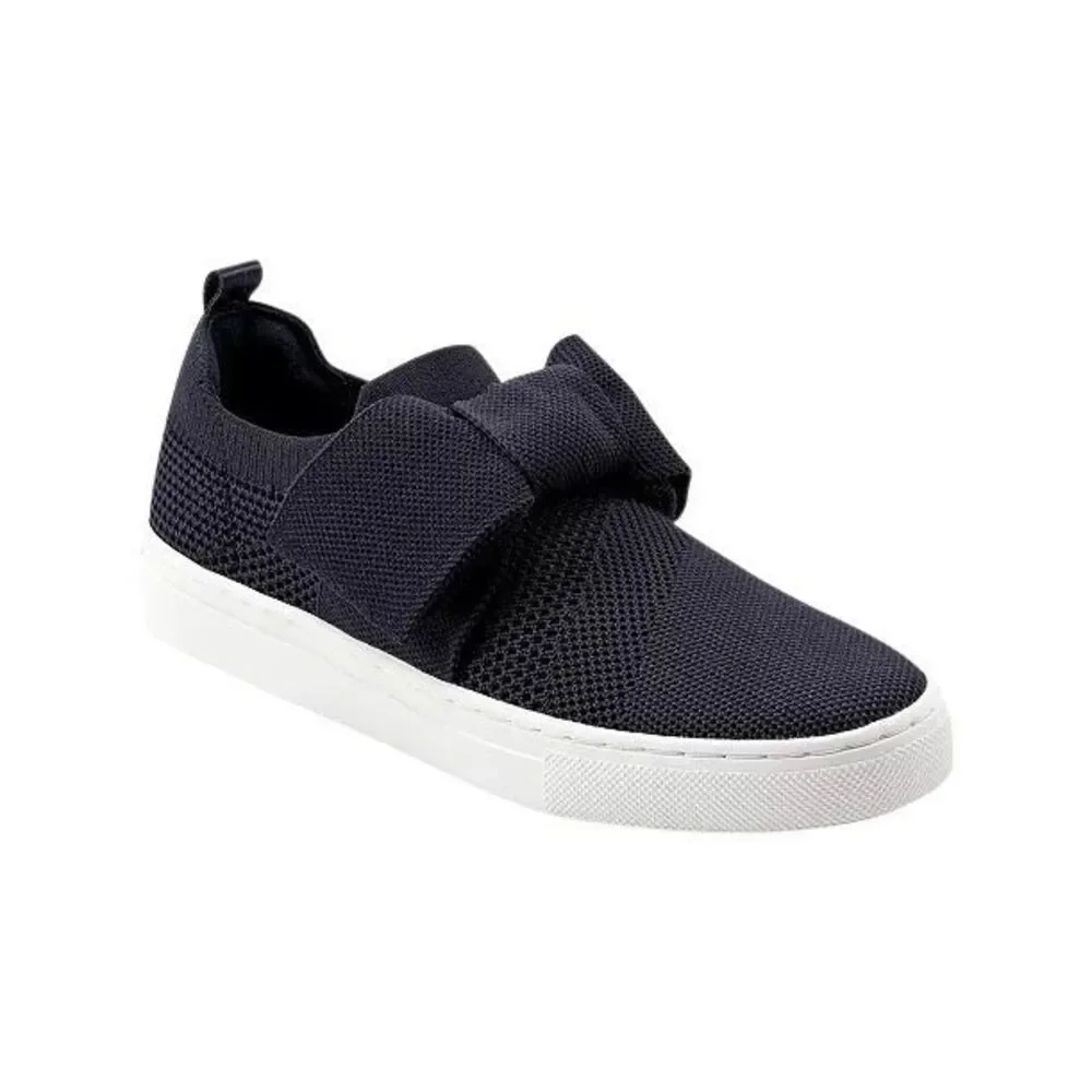 Bandolino | Bryce Bow Knit Slip On Sneakers